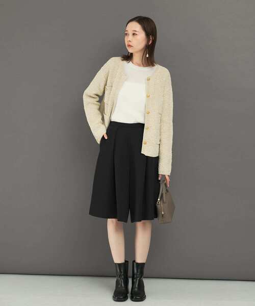 URBAN RESEARCH ROSSO WOMEN（アーバンリサーチ　ロッソ）の「ツイードニュアンスカーディガン（カーディガン/ボレロ・レディース・ブルー系その他/ホワイト系その他・FREE）」の6枚目の写真