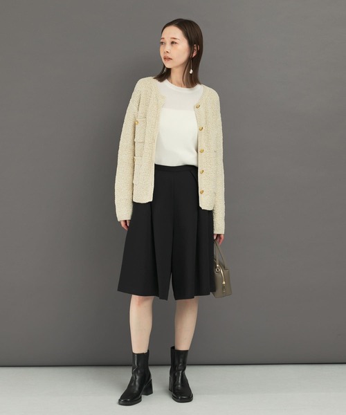 URBAN RESEARCH ROSSO WOMEN（アーバンリサーチ　ロッソ）の「ツイードニュアンスカーディガン（カーディガン/ボレロ・レディース・ブルー系その他/ホワイト系その他・FREE）」の7枚目の写真