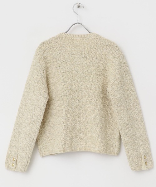 URBAN RESEARCH ROSSO WOMEN（アーバンリサーチ　ロッソ）の「ツイードニュアンスカーディガン（カーディガン/ボレロ・レディース・ブルー系その他/ホワイト系その他・FREE）」の20枚目の写真