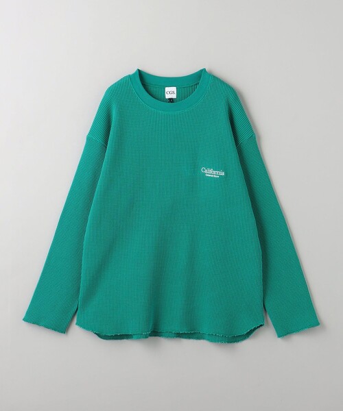 【セール】＜CGS.＞ ビッグ ワッフル ロングスリーブ Tシャツ（Tシャツ/カットソー）｜California General Store（California General Store）