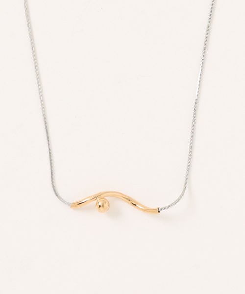 amplis（アンプリス）の「バーモチーフネックレス/noa necklace（ネックレス・レディース・シルバー/ゴールド・FREE）」の9枚目の写真