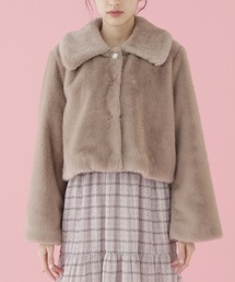 JILL by JILL STUART | ◇フェイクファーショートコート(その他アウター)