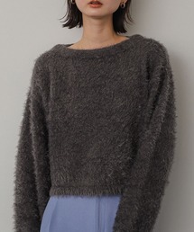 SENSE OF PLACE by URBAN RESEARCH | クロップドシャギーセーター(ニット/セーター)