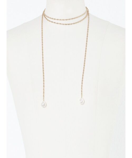 LAGUNAMOON(ラグナムーン)の「パールラリエット(ネックレス・レディース・ゴールド/シルバー・FREE)」の6枚目の写真