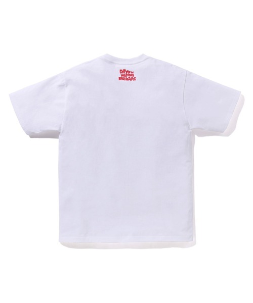 3D ART APE HEAD TEE【エイプ】【130】【APE】 APE HEAD ONE POINT GARMENT DYED POCKET RELAXED FIT TEE MENS