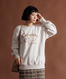Mixta × FREAK'S STORE/ミクスタ 別注 dog eat dag/プリントスウェット