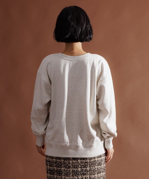 FREAK'S STORE(フリークスストア)の「Mixta × FREAK'S STORE/ミクスタ 別注 dog eat dag/プリントスウェット(スウェット・レディース・グレー/キャメル・フリ-)」の11枚目の写真