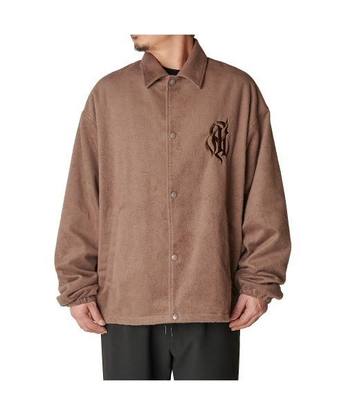 CALEE(�L�����[)��C/S CAL NT LOGO OVER COACH JACKET(�u���]��)