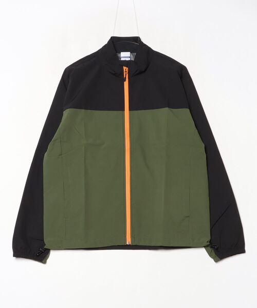 【セール】2-10D16 【防風+UVカット】 ストレッチ 2LAYER ジップアップジャケット バイカラー+ソリッドカラー（ブルゾン）｜CALIFORNIA OUTFITTERS（カリフォルニア アウトフィッターズ） 8,509円
