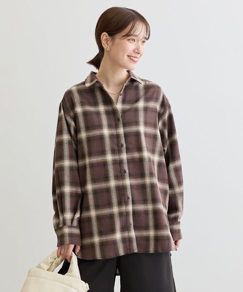 AFFA グリーン ブラック チェックネルシャツ WAREHOUSE[ウエアハウス] ネルシャツ A柄 3104 フランネルシャツ