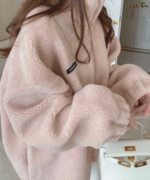 SPIGA | モコモコボアジップアップスタンドブルゾン(ブルゾン)