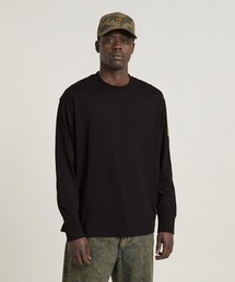 G-STAR | SLEEVE PATCH T-SHIRT/オーバーサイズスリーブパッチブランドロゴロングスリーブT(Tシャツ/カットソー)
