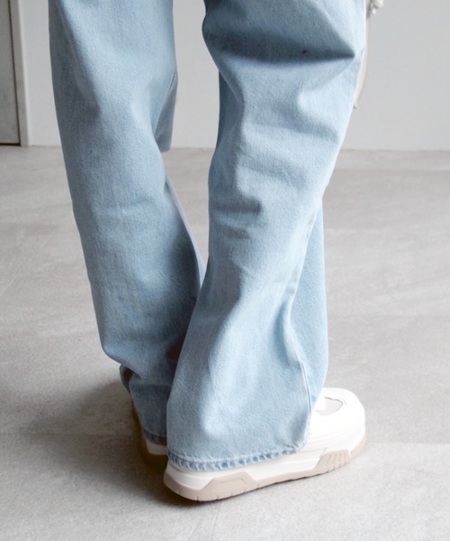 VIVIAN（ヴィヴィアン）の「厚底Tトゥデザインコンビカラーレースアップスニーカー（スニーカー・レディース・ベージュ/ブラック/シルバー・S/M/L/LL）」の4枚目の写真