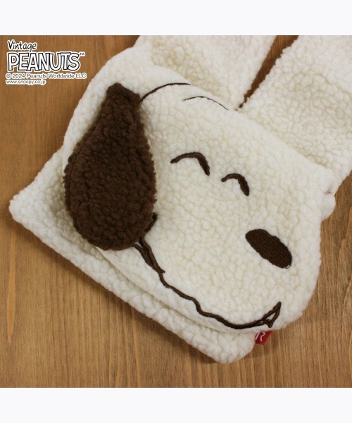 MUFF⇔ROOマフルー スヌーピー ベージュ  ルートート ROOTOTE MUFF⇔ROOマフルー スヌーピー ベージュ ルートート ROOTOTEの
