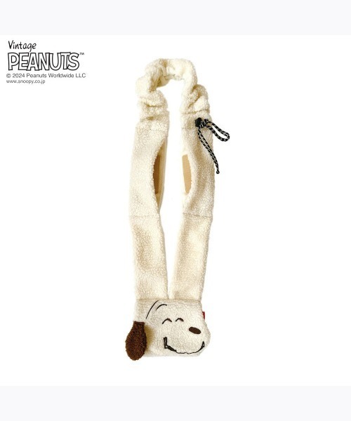 MUFF⇔ROOマフルー スヌーピー ベージュ  ルートート ROOTOTE MUFF⇔ROOマフルー スヌーピー ベージュ ルートート ROOTOTEの
