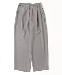 【セットアップ対応】パウダーツイルストレッチ 控えめワイドな微ワイドパンツ