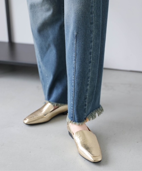 AMELY（エミリー）の「ローファーパンプス（パンプス・レディース・ベージュ/アイボリー/ブラック/ブラウン/シルバー/ゴールド・37/38/36/35/39）」の10枚目の写真