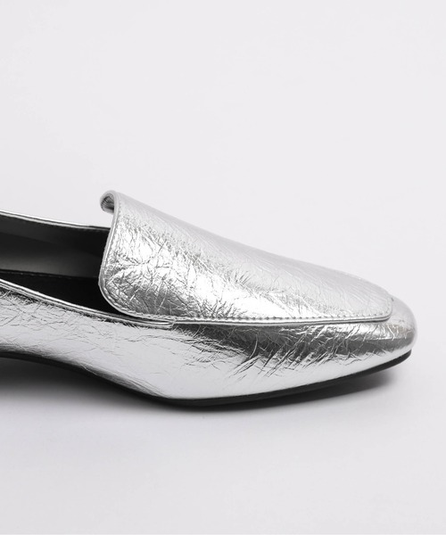 AMELY（エミリー）の「ローファーパンプス（パンプス・レディース・ベージュ/アイボリー/ブラック/ブラウン/シルバー/ゴールド・37/38/36/35/39）」の18枚目の写真