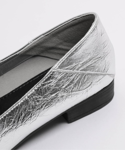 AMELY（エミリー）の「ローファーパンプス（パンプス・レディース・ベージュ/アイボリー/ブラック/ブラウン/シルバー/ゴールド・37/38/36/35/39）」の21枚目の写真