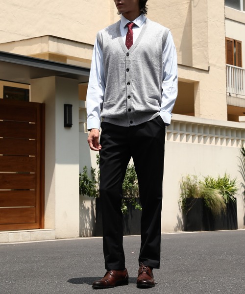 Cloudstyle（クラウドスタイル）の「【Cloudstyle】BIZニット ニットジレ（ベスト・メンズ・ライトグレー/ダークグレー/ブラウン/ネイビー/グレー・XX-LARGE/MEDIUM/X-LARGE/LARGE）」の21枚目の写真