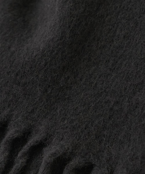 collex（コレックス）の「フカフカライトブークレーマフラー（ストール/ショール・レディース・アイボリー/ピンク/ブラック・フリー）」の4枚目の写真