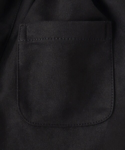 SHOO・LA・RUE（シューラルー）の「◆【110-140cm】フェイクスエードプリーツキュロット（その他パンツ・キッズ・ブラック/キャメル・13/12/11/14）」の11枚目の写真