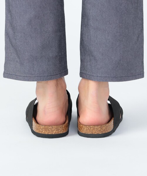 BEAMS HEART（ビームスハート）の「クロスベルト サンダル（サンダル・メンズ・ダークブラウン/ブラック・26.5cm/27.5cm/25.5cm）」の4枚目の写真