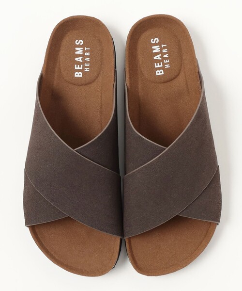 BEAMS HEART（ビームスハート）の「クロスベルト サンダル（サンダル・メンズ・ダークブラウン/ブラック・26.5cm/27.5cm/25.5cm）」の17枚目の写真