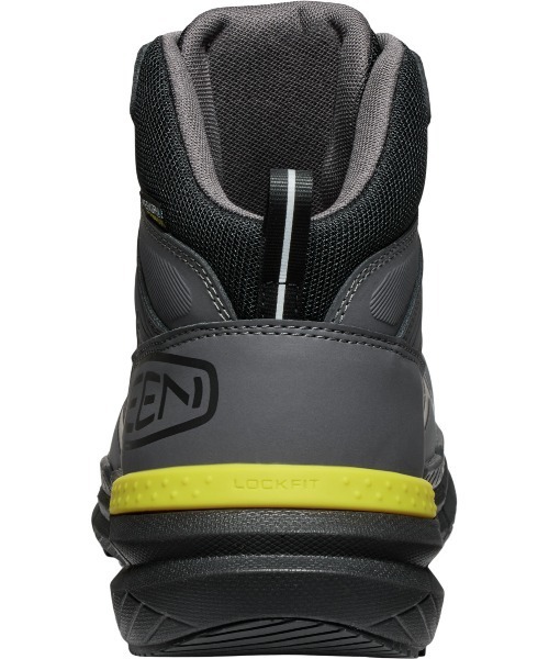 KEEN(キーン)の「SYNCHRO MID WP / シンクロ ミッド ウォータープルーフ / メンズ 安全靴 防水(スニーカー・メンズ・ダークグレー・26.5cm/27cm/27.5cm/28cm/26cm)」の7枚目の写真
