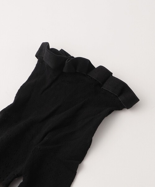 Steven Alan（スティーブンアラン）の「＜Steven Alan＞レース ストッキング（タイツ/ストッキング・レディース・ブラック/オフホワイト・FREE）」の4枚目の写真