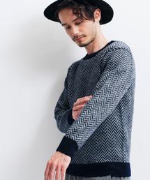 green label relaxing | H/B JQ C/N 7G ニット(ニット/セーター)