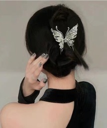 社交ダンス用バタフライヘアアクセサリー 楽天市場】社交ダンス 競技ダンス ヘアアクセサリー 髪飾り ヘア