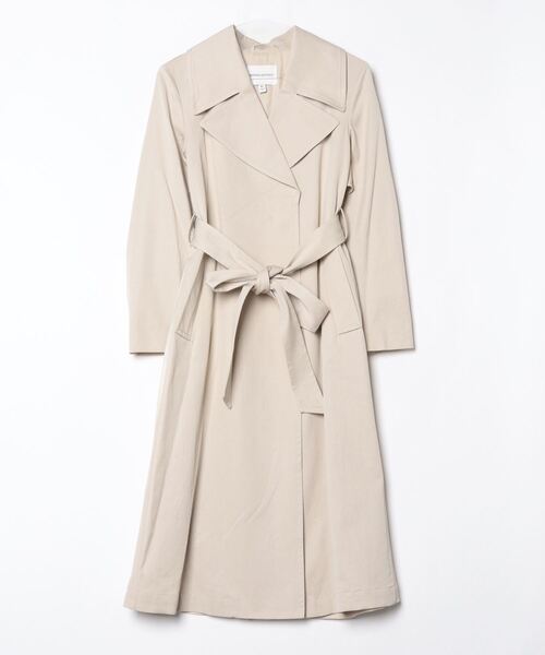 Banana Republic（バナナリパブリック）の「ドレーピー トレンチコート（トレンチコート・レディース・ナチュラル/ブラック・L/XS/M/S）」の3枚目の写真