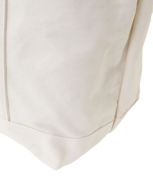 Maison de FLEUR(メゾンドフルール)の「マルチポケット帆布トートMバッグ(トートバッグ・レディース・ブラック/アイボリー/ピンク系その他3・FREE)」の9枚目の写真