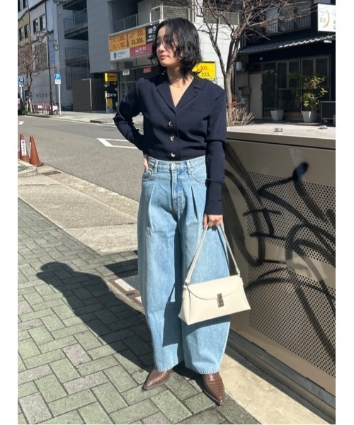 SLY（スライ）の「THROW VERTICAL BAR MINIMAL BAG バーチカルバー ミニマル バッグ（ショルダーバッグ・レディース・ブラック/アイボリー・FREE）」の20枚目の写真