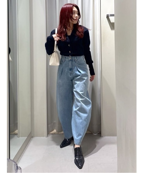 SLY（スライ）の「THROW VERTICAL BAR MINIMAL BAG バーチカルバー ミニマル バッグ（ショルダーバッグ・レディース・ブラック/アイボリー・FREE）」の22枚目の写真