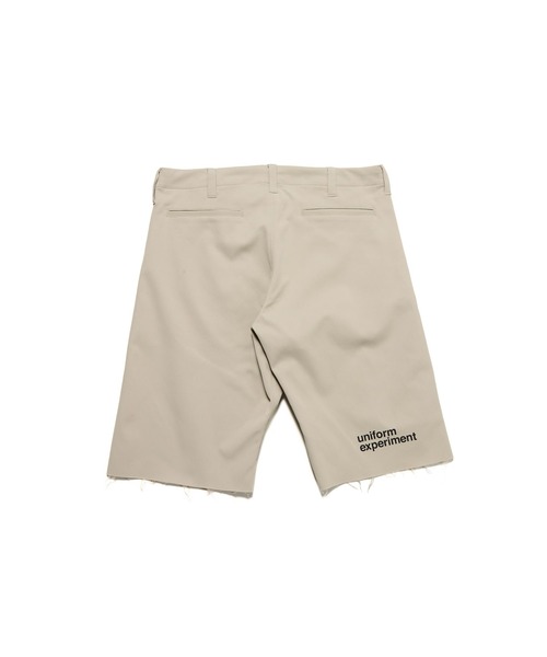 uniform experiment（ユニフォームエクスペリメント）の「HIGH STRETCH PIQUE CUT OFF SHORTS（その他パンツ・メンズ・ベージュ/グレー/ブラック・1/2/3/4）」の3枚目の写真