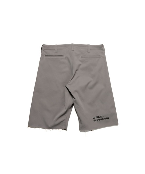 uniform experiment（ユニフォームエクスペリメント）の「HIGH STRETCH PIQUE CUT OFF SHORTS（その他パンツ・メンズ・ベージュ/グレー/ブラック・1/2/3/4）」の2枚目の写真