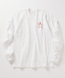 【TATOO OKAY】ロングスリーブ 刺繍Tシャツ