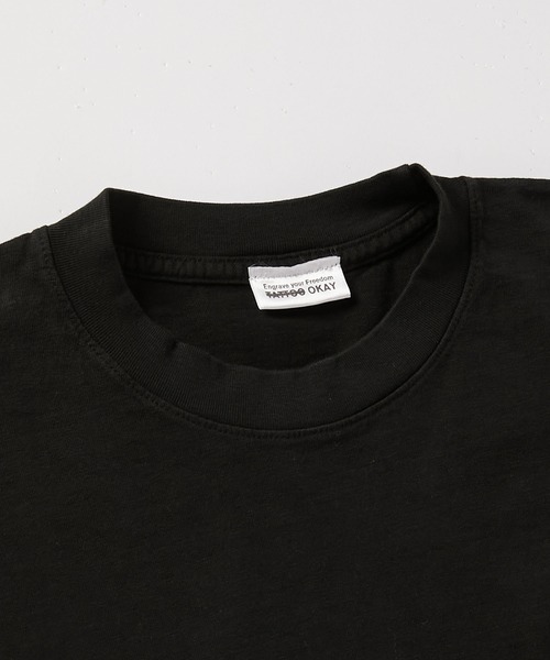 REBIRTH PROJECT(リバースプロジェクト)の「【TATOO OKAY】ロングスリーブ 刺繍Tシャツ(Tシャツ/カットソー・レディース・ホワイト/ブラック・LARGE/X-LARGE/MEDIUM)」の10枚目の写真