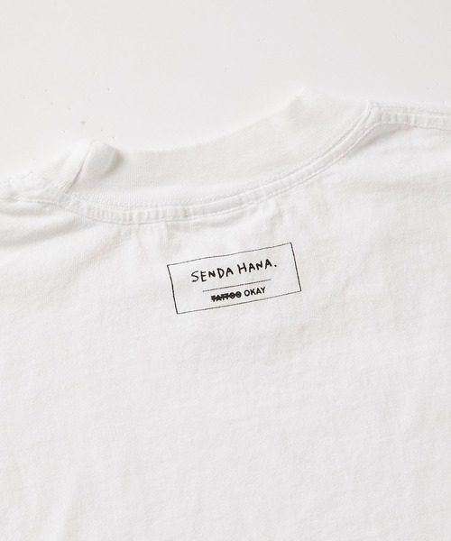 REBIRTH PROJECT(リバースプロジェクト)の「【TATOO OKAY】ロングスリーブ 刺繍Tシャツ(Tシャツ/カットソー・レディース・ホワイト/ブラック・LARGE/X-LARGE/MEDIUM)」の7枚目の写真