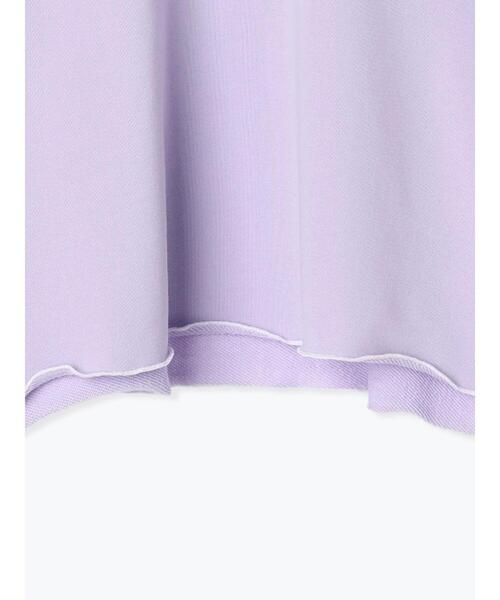 ehka sopo(エヘカソポ)の「◎メロー配色スウェット(Tシャツ/カットソー・レディース・ブラック/ラベンダー/キナリ/グレー・F)」の12枚目の写真