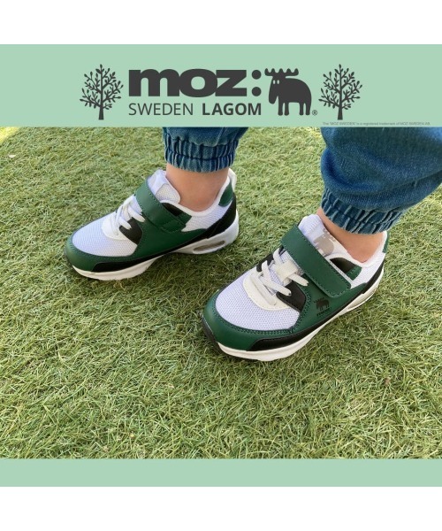 moz（モズ）の「【MOZ】キッズエアースニーカー（スニーカー・キッズ・ブラック/パープル/グリーン/ピンク・22.0cm/18.0cm/19.0cm/20.0cm/21.0cm）」の19枚目の写真