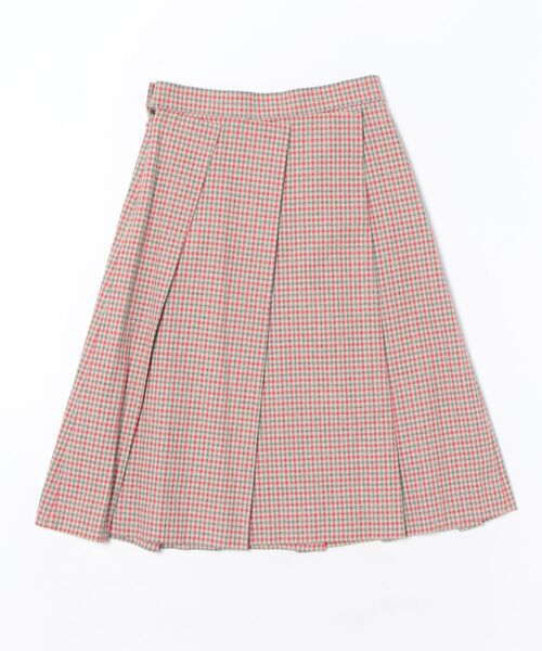 セール】ｺｯﾄﾝﾂｲﾙﾁｪｯｸﾓｯｽﾞﾌﾟﾘｰﾂｽｶｰﾄ（スカート）｜Vivienne