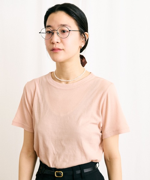 fig London(フィグロンドン)の「mousse short sleeve(Tシャツ/カットソー・レディース・イエロー/ダークブラウン/ピンク・FREE)」の20枚目の写真