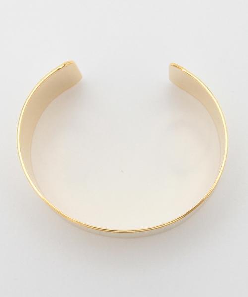 Ray BEAMS（レイビームス）の「【一部予約】 GRACEFULLY / タイト バングル（バングル/リストバンド・レディース・シルバー/ゴールド・ONE SIZE）」の6枚目の写真