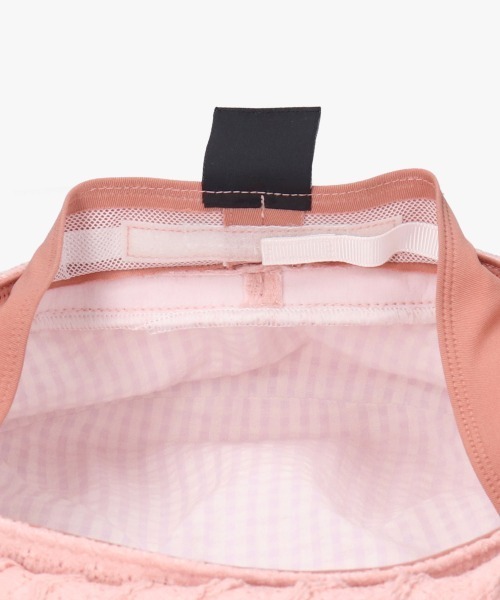 kaorinomori（カオリノモリ）の「kaorinomori ナチュベレー ショア / カオリノモリ（ハンチング/ベレー帽・レディース・ホワイト/ピンク/ライトグリーン・M/57.5cm）」の10枚目の写真