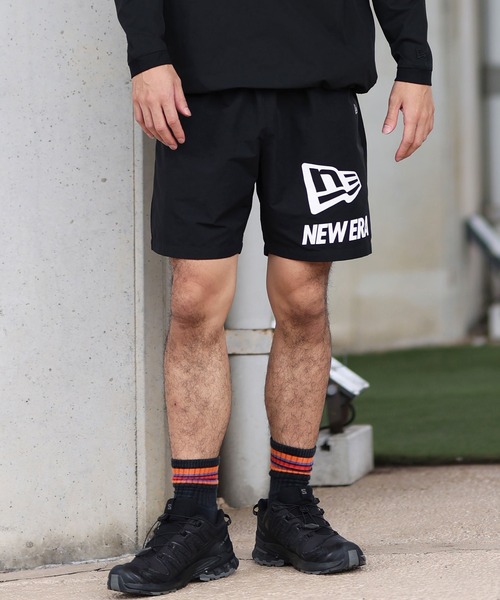 NEW ERA（ニューエラ）の「NEW ERA/ニューエラ ショーツ/ショートパンツ ブランドロゴ ストレッチ 14410140/14670946（その他パンツ・メンズ・ブラック/ブラック×ホワイト・M/XL/XXL/L）」の6枚目の写真
