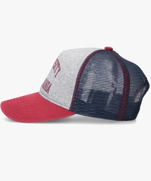 OVERRIDE(オーバーライド)の「Pennsylvania SWEAT MESH WASHED CAP / カレッジ(キャップ・メンズ・レッド・57~59cm)」の4枚目の写真