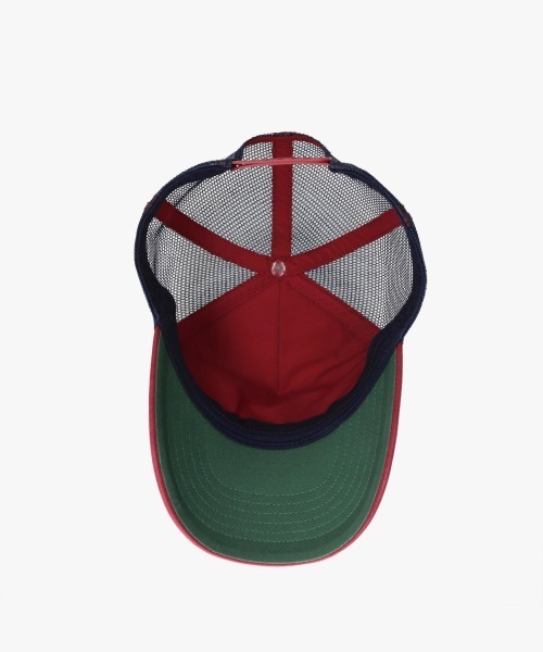 OVERRIDE(オーバーライド)の「Pennsylvania SWEAT MESH WASHED CAP / カレッジ(キャップ・メンズ・レッド・57~59cm)」の6枚目の写真